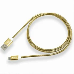CAVO DI RICARICA PER IPHONE IPAD 5VOLT-2000MA 1MT ALTA VELOCITÀ USB MAXTECH F-IP013