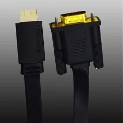 CAVO HDMI VGA VIDEO 5,0 METRI ADAPTER 1080P 1400P 1600P 24K MAXTECH HDMI-VA5.0M