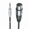 CAVO JACK 6.5 MM MONO A XLR FEMMINA AUDIO PROLUNGA PER MICROFONO 1.8 MT JXLR-01