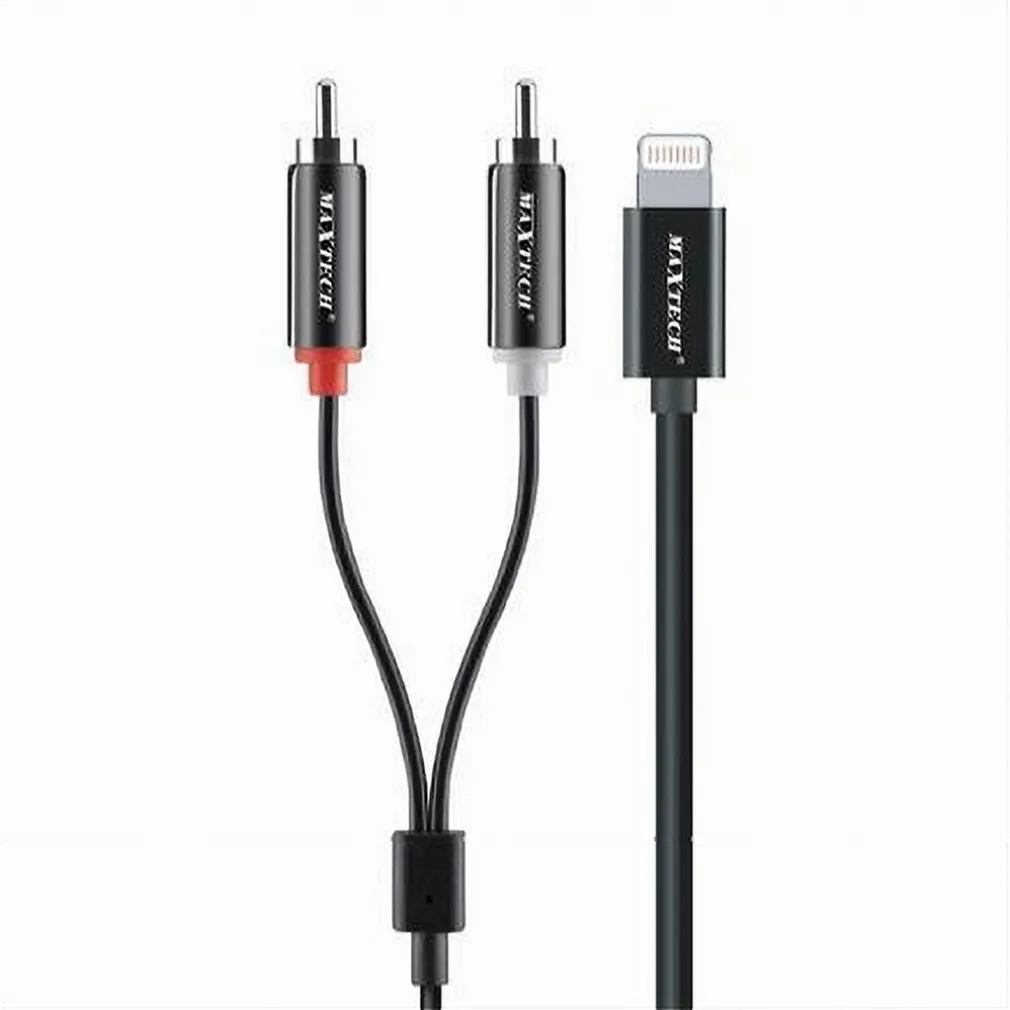 CAVO LIGHTNING A 2XRCA 150CM ADATTATORE STEREO Y SPLITTER AUDIO 4D SOUND RCA-IP01