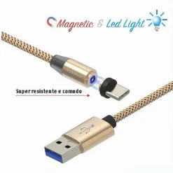 CAVO MAGNETICO RICARICA DATI PER HUAWEI 1MT CONNETTORE TYPE-C MAXTECH F-TC012