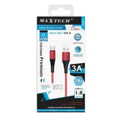 CAVO MICRO USB A USB-A PREMIUM TRASFERIMENTO DATI RICARICA 1MT SMARTPHONE F-S034