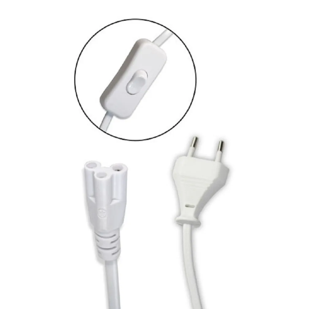 CAVO NEON JACK 3 PIN CON SPINA INTERRUTTORE CAVETTO SOTTOPENSILE LED 150CM S-T5