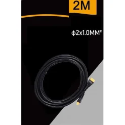 CAVO PROLUNGA 2 METRI PER FARO FARETTO SOLARE CONNETTORE DI GIUNZIONE IP65 CV-2M