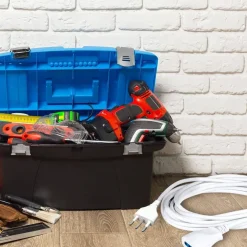 CAVO PROLUNGA ELETTRICA DA 7 METRI CON SPINA DA 16A PRESA BIPASSO 10A 16A BIANCO