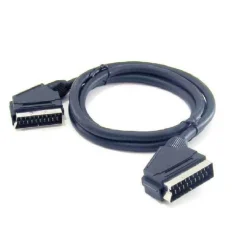 CAVO PROLUNGA PRESA SCART DA 1,5 METRI PER VIDEO AUDIO ADATTATORE TV 21 POLI PIN