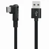 CAVO RICARICA MICRO USB 90° PER SMARTPHONE CAVETTO DATI 1 MT F-S025 MAXTECH