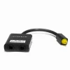 CAVO SPLITTER SDOPPIATORE AUDIO FIBRA OTTICA MASCHIO 2 INGRESSI FEMMINA MAXTECH SPL-FB01