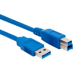 CAVO STAMPANTE USB BM3.0 1MT RINFORZATO RESISTENTE 4,80 GBPS/S FOTOCAMERA F-BM05