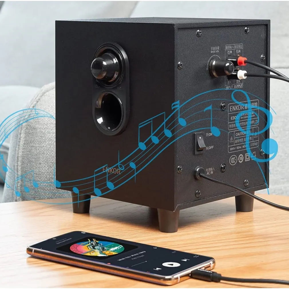 CAVO TYPE-C A 2XRCA DA 150 CM SDOPPIATORE A Y STEREO 4D SOUND DAC CHIP RCA-TC01