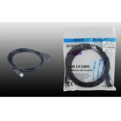 CAVO USB 3.0 MASCHIO A FEMMINA 1,8MT M/F SPEED PER PC MAXTECH USB 3.0 AM TO AF 1.8M