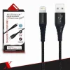 CAVO USB A LIGHTNING PER SMARTPHONE 2.1A 2.5MT TRASMISSIONE DATI MAXTECH F-IP021