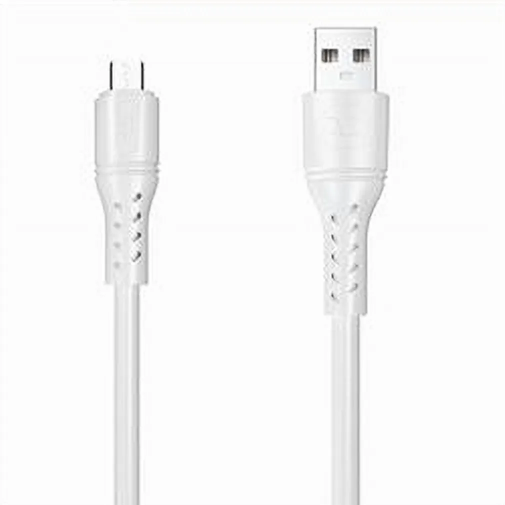 CAVO USB A MICRO USB SUPER RICARICA DATI RESISTENTE 1 METRO 3A SMARTPHONE F-S046