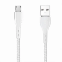 CAVO USB A MICRO USB TRASFERIMENTO DATI SUPER RICARICA 1 MT 3A SMARTPHONE F-S050
