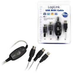 CAVO USB INTERFACCIA MIDI ADATTATORE IN OUT PC AUDIO TASTIERA/EXPANDER