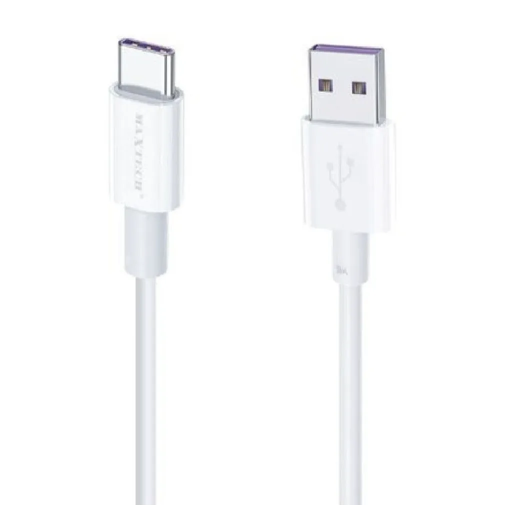 CAVO USB TYPE-C 5A 1.5 METRI DATI RICARICA RAPIDA PER SMARTPHONE TABLET F-TC020