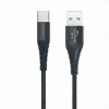 CAVO USB TYPE-C RICARICA VELOCE 3A 2.5 METRI TRASFERIMENTO DATI MAXTECH F-TC010