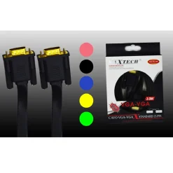 CAVO VGA - VGA STANDARD 15 PIN CAVO 3 METRI PER MONITOR VGA MAXTECH VGA-VA3.0M