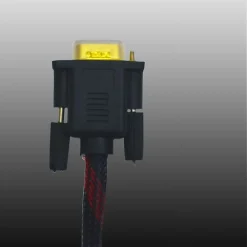 CAVO VGA/VGA MASCHIO-MASCHIO 5MT RETINATO 15 PIN FILO PER PC TV MAXTECH VGA-RT5M