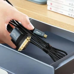 CAVO VIDEO ADATTATORE DA TYPE-C USB TIPO C A DVI FULL HD 1080P 1,8 MT TPC-DV24