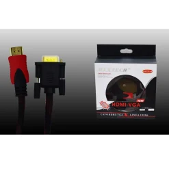 CAVO VIDEO RETINATO DA HDMI A VGA LINEA 1080P DA 10 METRI MAXTECH HDVA-RT10M