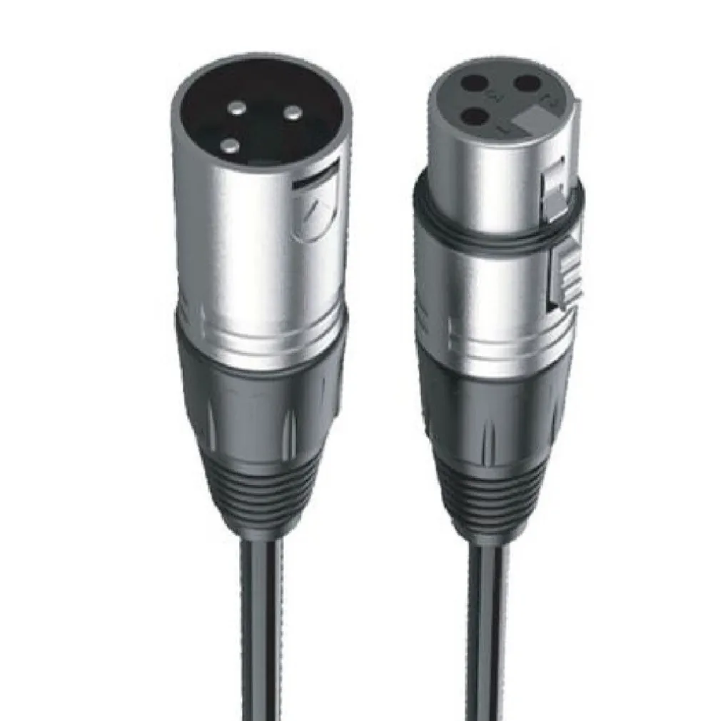 CAVO XLR MASCHIO / FEMMINA 3 PIN AUDIO PROLUNGA PER MICROFONO DA 20 METRI XLR-05