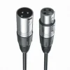 CAVO XLR MASCHIO / FEMMINA 3 PIN AUDIO PROLUNGA PER MICROFONO DA 3 METRI XLR-02