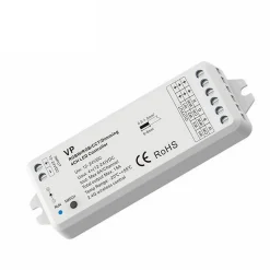 CENTRALINA VP CONTROLLER RF 15A 4CH DIMMER 288W STRISCE LUCI LED TELECOMANDO RGBW