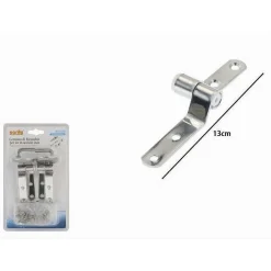 CERNIERE ACCIAIO SUPPORTI AGGANCI SEDILE COPRIVASO TAVOLETTA WC COPRIWATER 52880