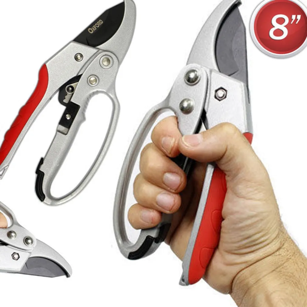 CESOIA FORBICE DA POTA POTATURA 8" A CRICCHETTO RIDUCE SFORZI NEL TAGLIO RAMI