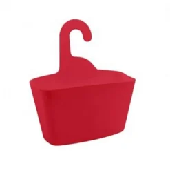 CESTINO PORTA OGGETTI APPENDERE ORGANIZER RETTANGOLARE IMPERMEABILE ROSSO 69909