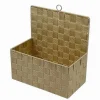 CESTINO PORTA OGGETTI CESTO IN TESSUTO BEIGE ORGANIZER MULTIUSO PER CASA 79093