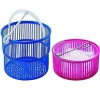 CESTINO PORTAMOLLETTE IN PLASTICA COLORATO ROTONDO PORTA MOLLETTE PINZE 642301
