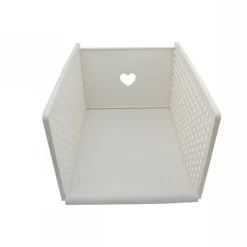 CESTINO PORTAOGGETTI ORGANIZER RETTANGOLARE CESTO PORTATUTTO SCATOLA 34X46X25.5