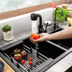 CESTINO REGOLABILE PER LAVELLO SCOLAPIATTI TELESCOPICO CESTELLO STOVIGLIE CUCINA