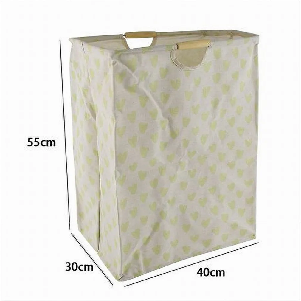 CESTO PORTA BIANCHERIA CUORI GIALLI CONTENITORE PANNI SPORCHI RICHIUDIBILE 10620