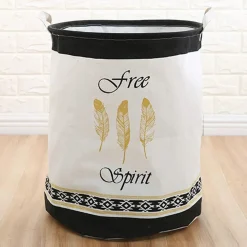 CESTO PORTA BIANCHERIA PER VESTITI SPORCHI PIEGHEVOLE FREE SPIRIT 35X45 CM 10474