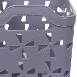 CESTO PORTA OGGETTI CESTINO PORTA TUTTO CON MANIGLIE 31X21X21 CM ASSORTITI 10726