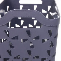 CESTO PORTA OGGETTI CESTINO PORTA TUTTO CON MANIGLIE 31X21X21 CM ASSORTITI 10726