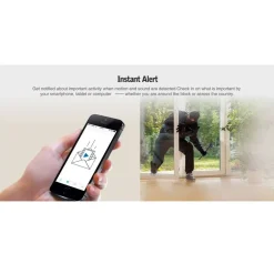 4CH CANALI Wifi DVR NVR KIT Wifi IP Camera Segnale 300 Metri CON 4 TELECAMERE