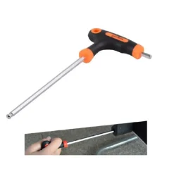 CHIAVE A BRUGOLA T TRAPEZOIDALE PUNTA TONDA 10X200MM IMPUGNATURA ERGONOMICA 91801