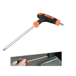 CHIAVE A BRUGOLA T TRAPEZOIDALE PUNTA TONDA 8X200MM IMPUGNATURA ERGONOMICA 91800