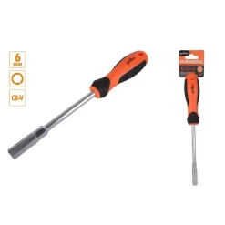 CHIAVE A BUSSOLA ESAGONALE 6 MM CACCIAVITE CR-V CON IMPUGNATURA ERGONOMICA 94863