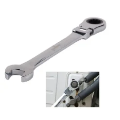 CHIAVE A CRICCHETTO COMBINATA 20MM TESTA PIEGHEVOLE CROMO VANADIO UTENSILE 91741