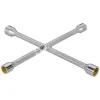 CHIAVE A CROCE IN ACCIAIO PER SOSTITUZIONE RUOTE AUTO MACCHINA 17 19 21 23 MM