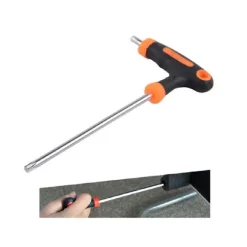 CHIAVE BRUGOLA T TRAPEZOIDALE PUNTA STELLA T15X100MM IMPUGNATURA ERGONOMICA 91803