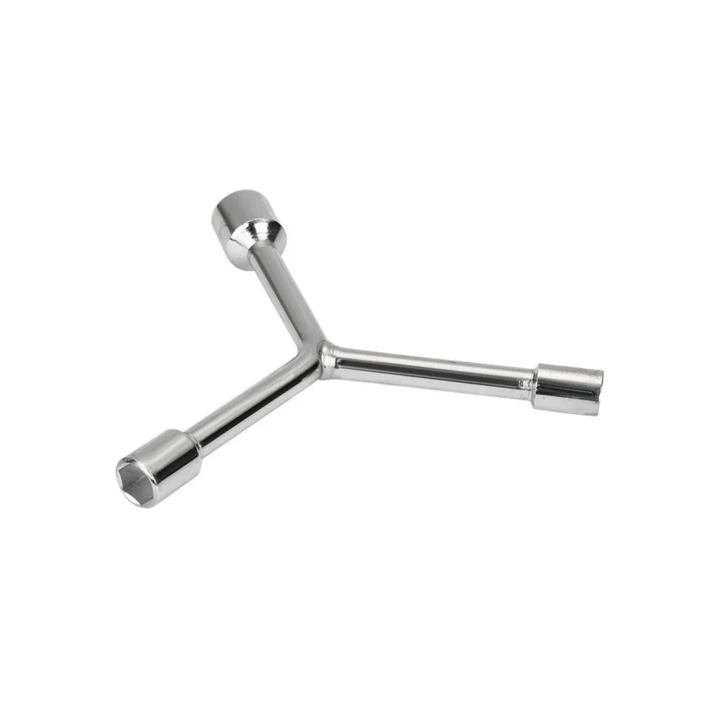 CHIAVE ESAGONALE BUSSOLA SVITA BULLONI CAMBIO RUOTA BICICLETTA INOX 8-10-12 CM