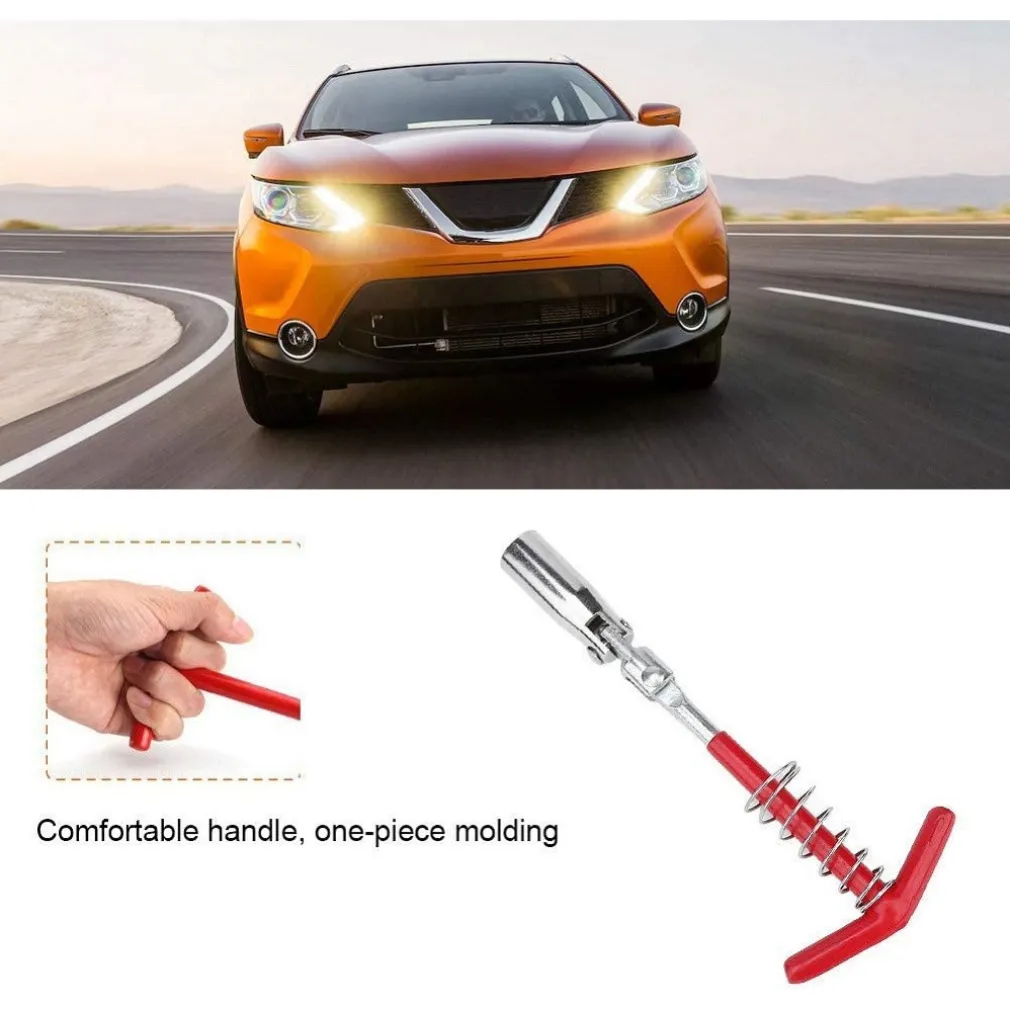 CHIAVE PER CANDELE REGOLABILE IMPUGNATURA A T RIPARAZIONE AUTO PRESA CANDELA 16MM