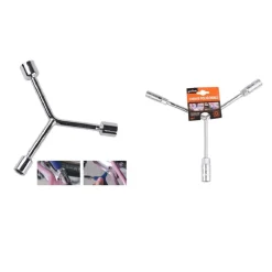 CHIAVE POLIGONALE GRANDE A Y BUSSOLE ESAGONALI 10-12-14MM BICI FERRAMENTA 91597