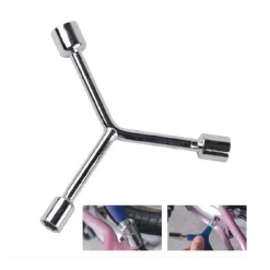 CHIAVE POLIGONALE GRANDE A Y BUSSOLE ESAGONALI 10-12-14MM BICI FERRAMENTA 91597